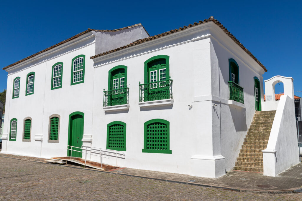 Historical house in the old village center