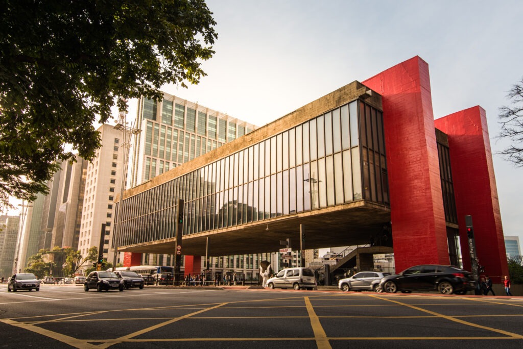 Sao Paulo, Brazil – June 26, 2016: Museum of Art of Sao Paulo (M