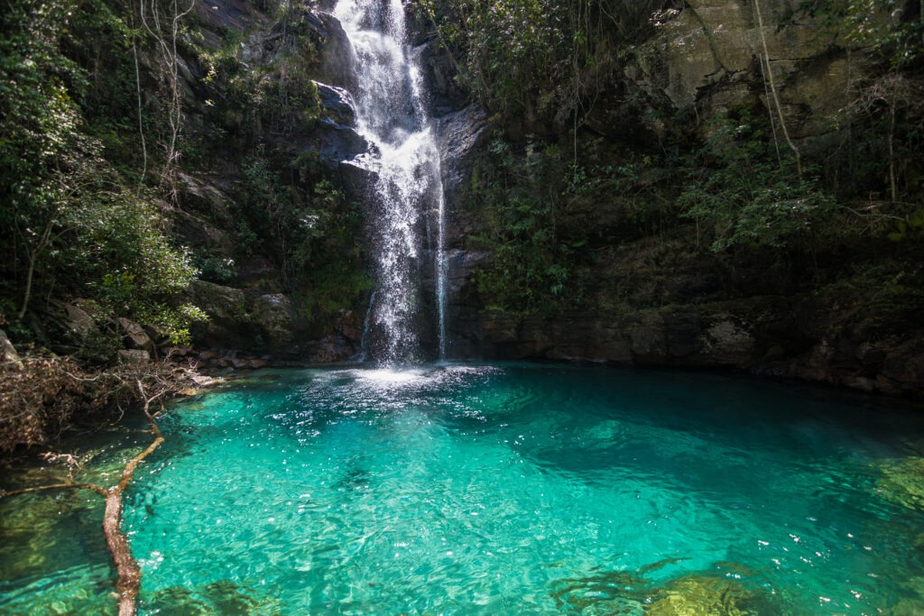 View,Of,The,Beautiful,Cachoeira,De,Santa,Barbara,(saint,Barbara