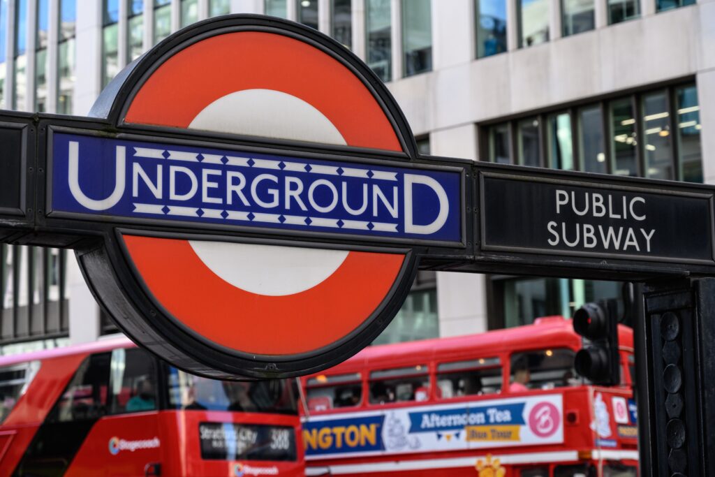 London,,Uk.,January,30th,2025.,An,Iconic,London,Underground,Sign,